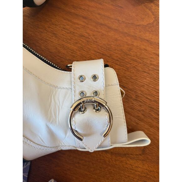 Chloé Roy Ankle Boots White Calfskin Leather Size 38 / US 7.5 - Picture 6 of 8